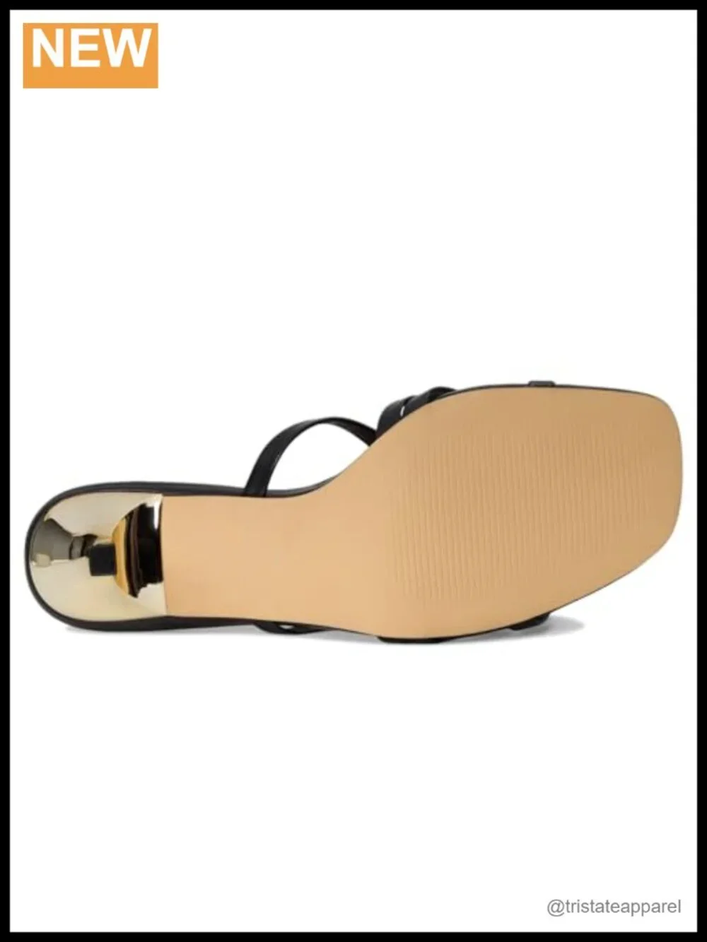 Wanda Slide Sandals Strappy Nappa Perlato Leather 3 Inch Heel Open Toe